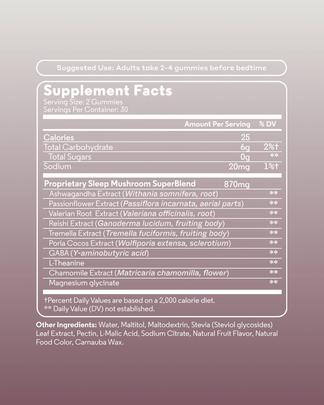 NOON Sleep Mushroom Gummy Delights