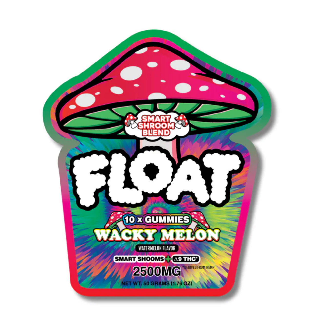 Float Mushroom Gummies w/D9