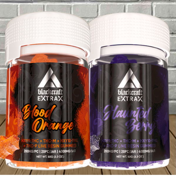 Blackcraft Extrax 200mg Edibles