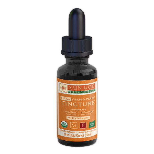 Organic Heka Calm & Peace Tincture 1 Oz