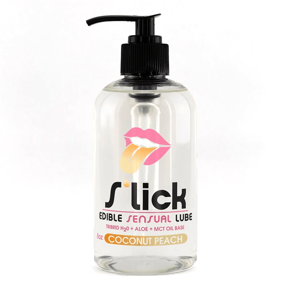 S'lick Edible Lube - Coconut Peach