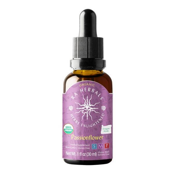 Organic Passionflower Tincture 1oz