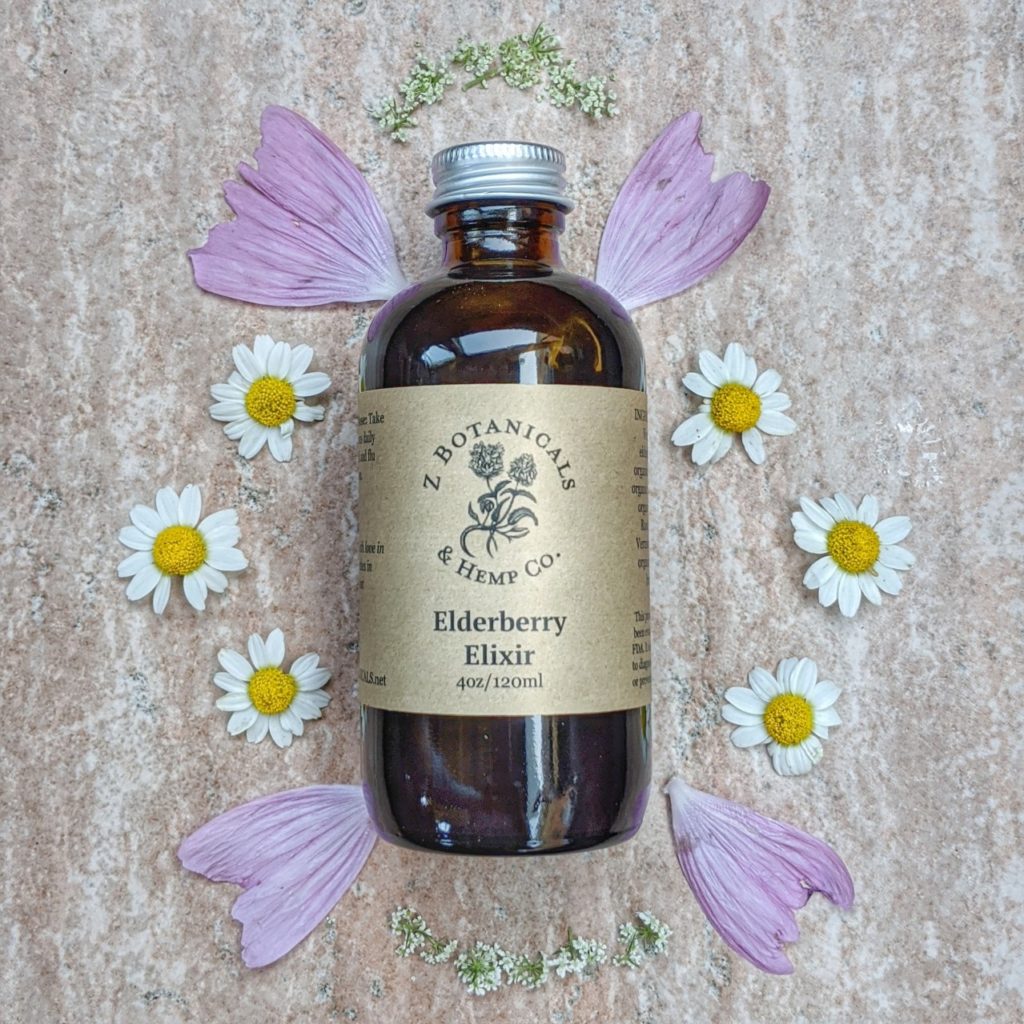 Elderberry Elixir Z Botanicals