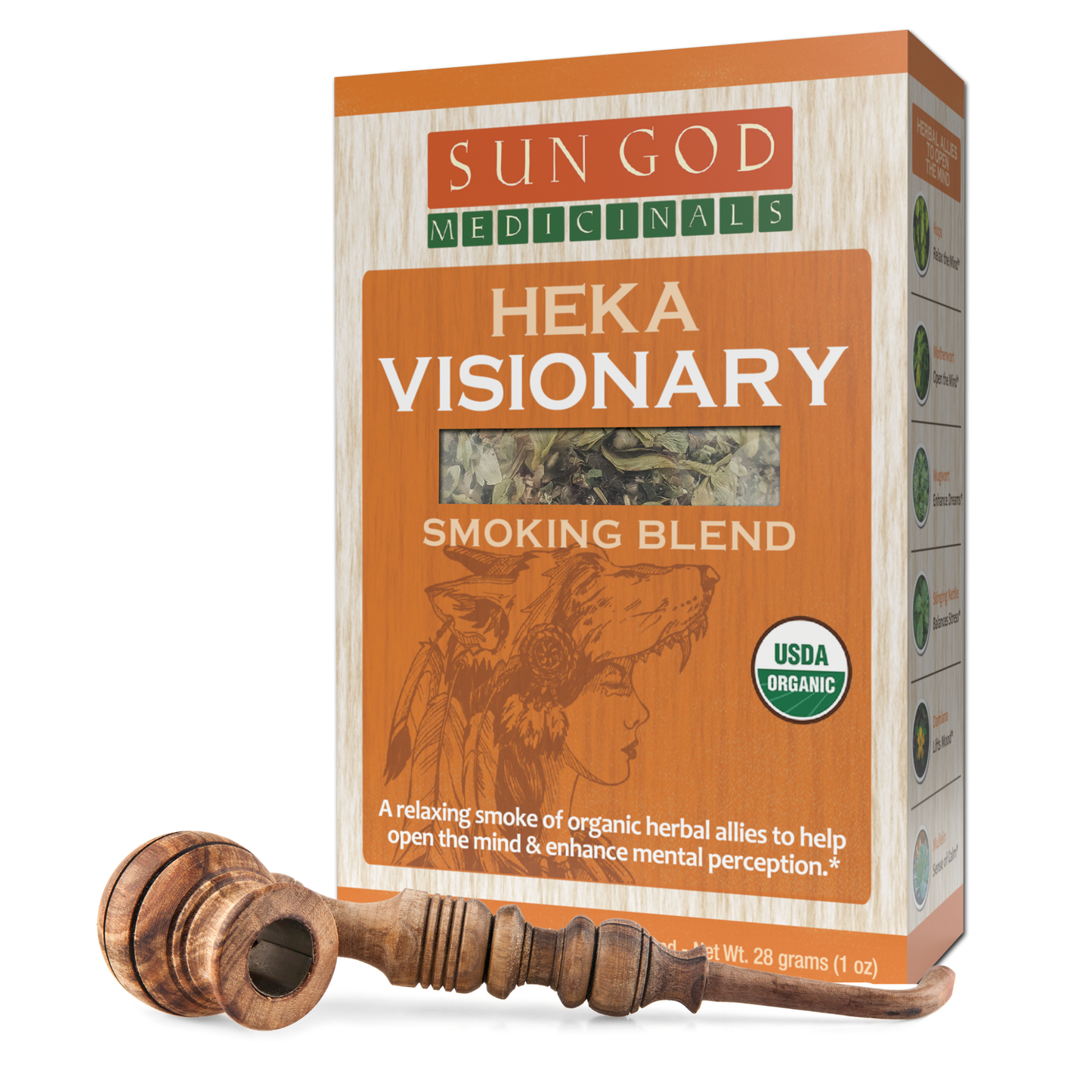 VISIONARY ORGANIC HERBAL SMOKING BLEND