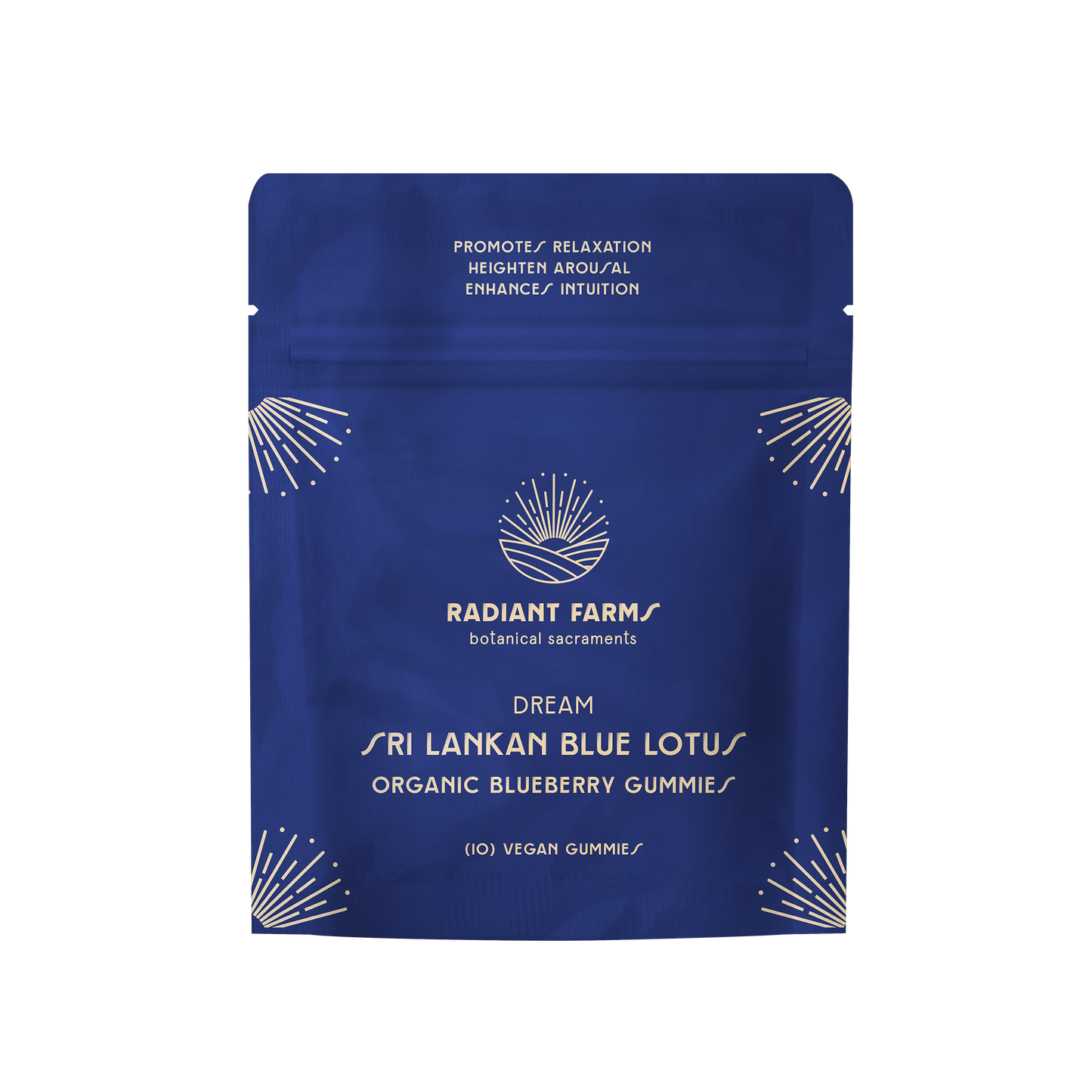 Dream: Blue Lotus Gummies — 50 mg Sri Lankan Extract | 10 ct
