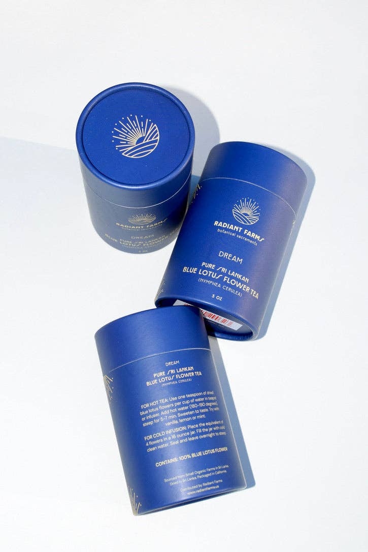 Dream: Blue Lotus Tea — Pure Sri Lankan Nymphaea caerulea | Loose Flower
