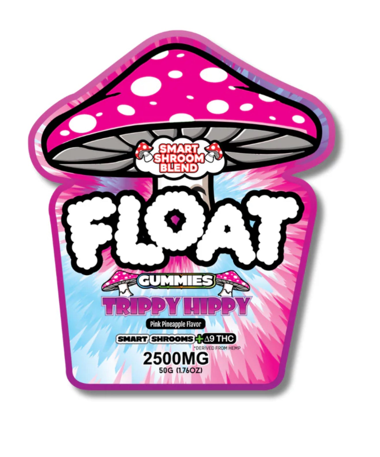 Float Mushroom Gummies w/D9