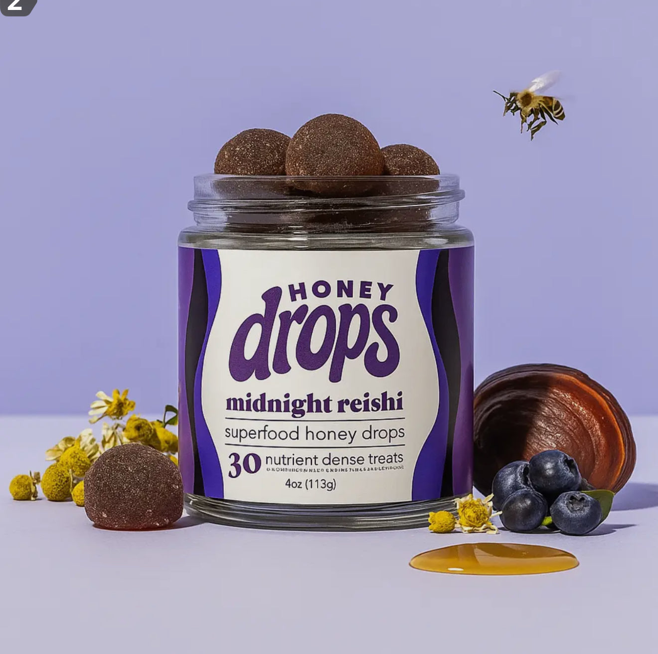 Honey Mushrooms Drops