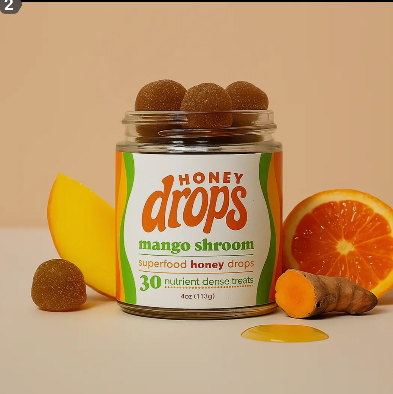 Honey Mushrooms Drops