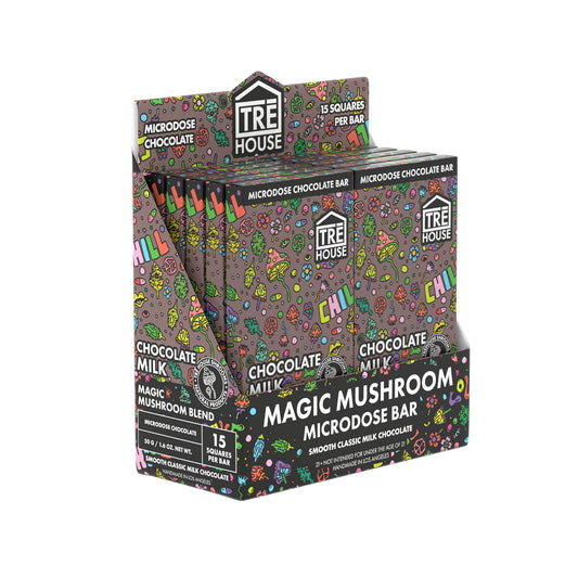 Tre House Mushroom Chocolate Bar – 10ct
