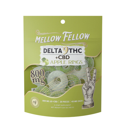 Mellow Fellow - 1:1 D9 & CBD Gummie Rings