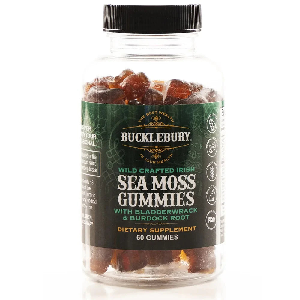 Bucklebury Wildcrafted Irish Sea Moss Gummies