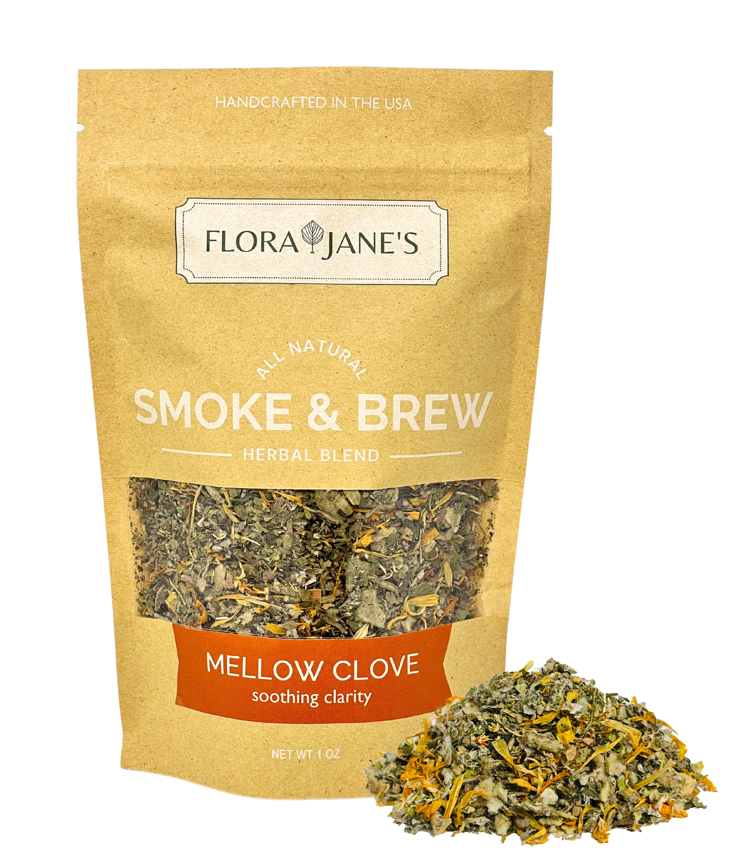Flora Jane's Herbal Blend • Mellow Clove • Ceremony Herbs