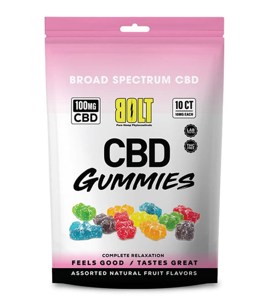 Bolt Broad Spectrum CBD Gummies